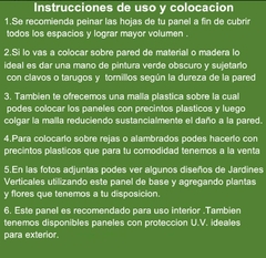 Imagen de Pasto para Jardin Vertical (60 cm x 40 cm)