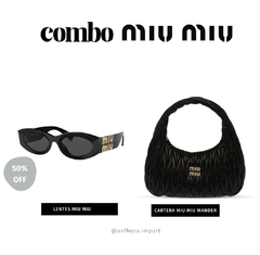 Cartera Miu Miu Wander + Lentes de Regalo - comprar online