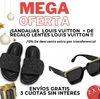 SANDALIAS LUXE +LENTES DE REGALO LOUIS VUITTON + ENVÍOS GRATIS