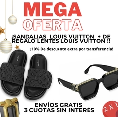 SANDALIAS LUXE +LENTES DE REGALO LOUIS VUITTON + ENVÍOS GRATIS