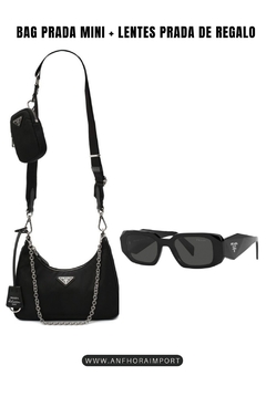 Cartera Prada +Lentes Prada