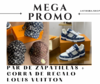 COMBO IMPERDIBLE! ZAPATILLA LOUIS VUITTON + GORRA DE REGALO ¡SUPER OFERTA!