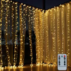 CORTINA LUCES LED PARA NAVIDAD + ENVIOS GRATIS - Anfhora Shop