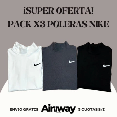 ¡SUPER OFERTA! PACK X3 POLERAS TERMICAS NIKE - comprar online