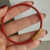 Pulsera red and gold
