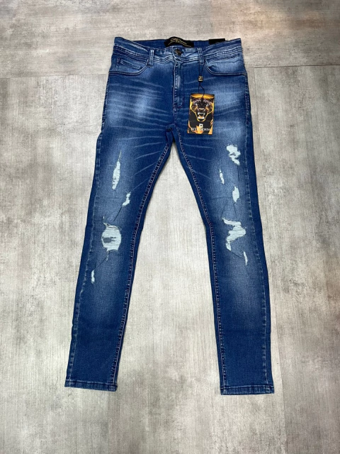 CALÇA JEANS MODELO JOGADOR - CT86 (0432)