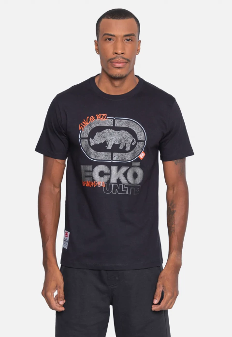 CAMISETA ECKO LABEL PRETO - comprar online