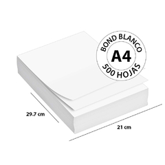 Bond Blanco A4 500 Hojas - comprar en línea