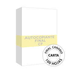 Papel Autocopia Final Carta - 100 Hojas - Optimus