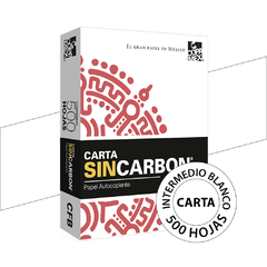 Papel Autocopia Sin Carbón Intermedio Carta - 500 Hojas - tienda en línea