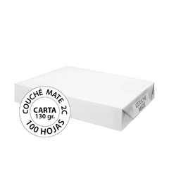 Couche 2C Mate Carta 100 Hojas - tienda en línea
