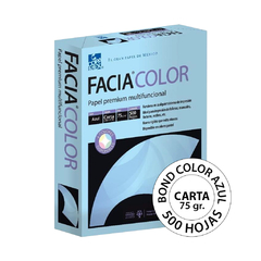 Facia Bond Colores Carta 75 gr 500 Hojas - comprar en línea