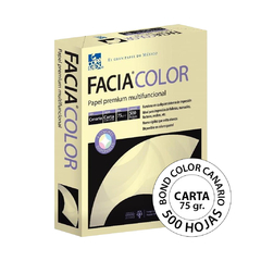 Facia Bond Colores Carta 75 gr 500 Hojas - tienda en línea