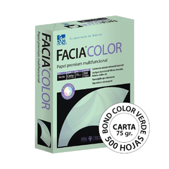 Facia Bond Colores Carta 75 gr 500 Hojas - Optimus