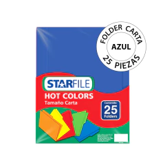 Folder Hot Colors Carta 25 Piezas - tienda en línea