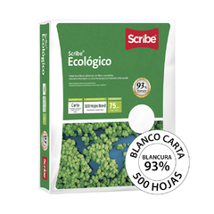 Scribe Ecológico Carta 75 gr 500 Hojas