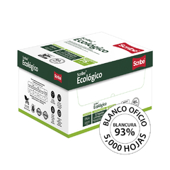 Scribe Ecológico Oficio 75 gr 5,000 Hojas