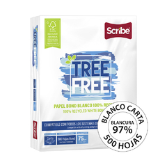 Scribe Tree free Carta 75 gr 500 Hojas