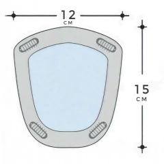 TOPPER SINTETICO MEDIUM TP 731 - RENE OF PARIS - El Mundo de las Pelucas