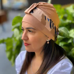 TURBANTES - PAÑUELOS CON TIRA DESMONTABLE - El Mundo de las Pelucas