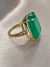 Anel Fusion verde - Carvalé Acessórios