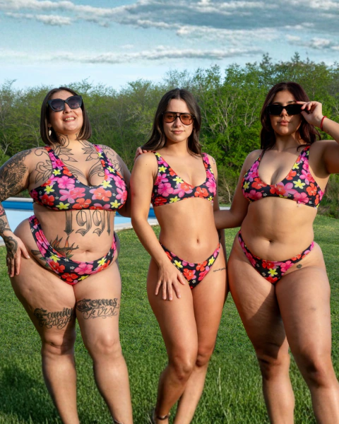 Top Tina Bora Bora Negro