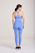 KIT ESSENTIAL AZUL E BRANCO TOP + LEGGING + CAMISETA - loja online
