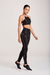 TOP STRIPE PRETO E ROSA