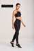 LEGGING STRIPE PRETO E ROSA - comprar online