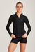 KIT CLASSIC PRETO II TOP + SHORTS + JAQUETA - ASLEN 