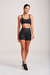 SHORTS MOVE ANIMAL PRINT PRETO