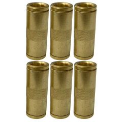 6 Engate Rápido União Metal 8mm Emenda De Mangueira