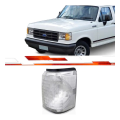 Lanterna Dianteira F1000 F4000 1992 Ate 1997 Ld Cristal