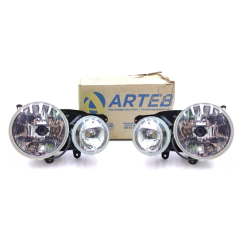 Par Farol Principal Mitsubishi L200 Gl Gls 99/04 Arteb Novo