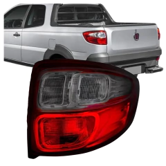 Lanterna Direita Traseira Fiat Strada 2014 A 2019 Fumê