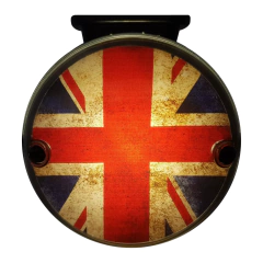 Lanterna Maria Smart Bandeira Inglaterra Envelhecida