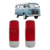 Par Lente Lanterna Traseira Kombi Clipper Carat 76 A 14 Rubi