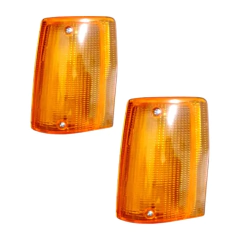 Par De Lente D Pisca Dianteiro Uno Prêmio/elba Ambar 87 À 90