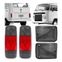 Lentes Lanterna Kombi 2009 2010 2011 2012 2013 2014 Fumê