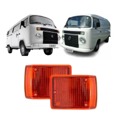 Par Lanterna Ambar Dianteira Pisca Kombi 2005 a 2009