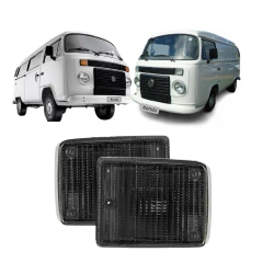 Par Lanterna Dianteira Fume Pisca Kombi 2005 06 07 08 2009