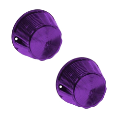 Kit 2 Lente Da Lanterna Pudim Roxa