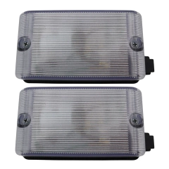 2 Lanterna Teto Com Chave Liga Desliga P Adaptação Universal