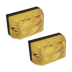 Kit 2 Lanterna Lateral Universal Modelo 110 Cor Amarelo Gf