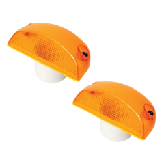 2 Lanterna Seta Ambar Estribo Paralama Lateral Mod Volvo Vm