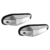 Lente Da Lanterna Delimitadora Caminhao Vw Cristal Gf Par