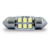 Lampada Torpedo Pequeno Led Branco 12v 36mm - comprar online