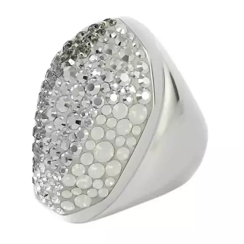 Swarovski Rhodium Plated Kinshasa Ring - comprar online