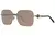 Versace Brown/Mirrored Gold Square Ladies Sunglasses VE2227 14105A 59 en internet