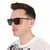 Gucci Polarized Grey Square Men's Sunglasses GG0381SN 007 57 en internet